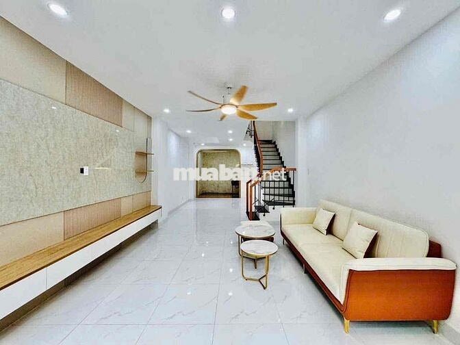 “Nhà mới 4 tầng, 52m², 4PN hẻm 1 sẹt Đ. Số 8, Gò Vấp – 6.85 tỷ