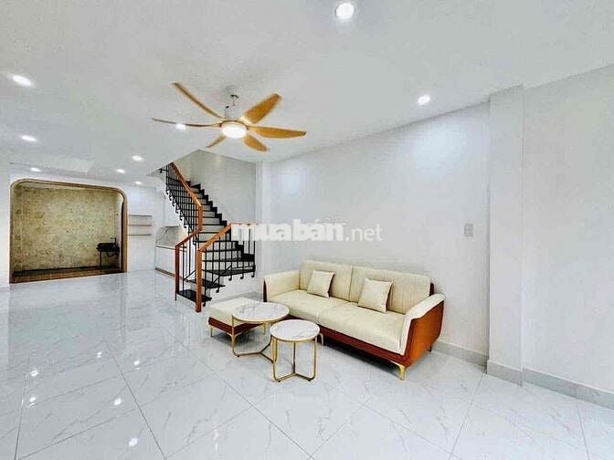“Nhà mới 4 tầng, 52m², 4PN hẻm 1 sẹt Đ. Số 8, Gò Vấp – 6.85 tỷ