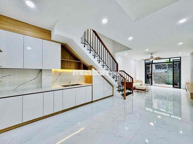 “Nhà mới 4 tầng, 52m², 4PN hẻm 1 sẹt Đ. Số 8, Gò Vấp – 6.85 tỷ