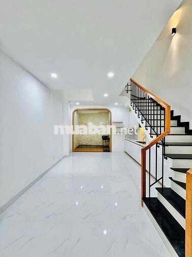 “Nhà mới 4 tầng, 52m², 4PN hẻm 1 sẹt Đ. Số 8, Gò Vấp – 6.85 tỷ