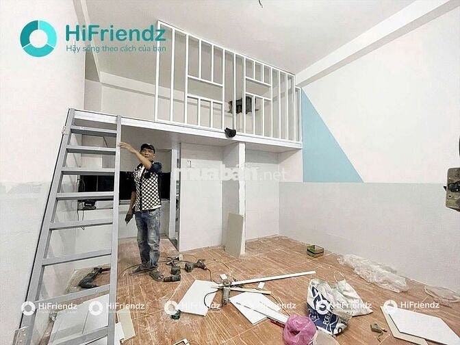 Duplex cửa sổ trời full nt nằm ngay Đại Học Nguyễn Tất Thành