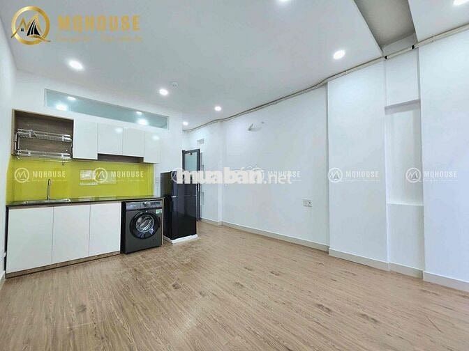 1PN ban công tách bếp, máy giặt riêng, full nội thất, gần Đầm Sen
