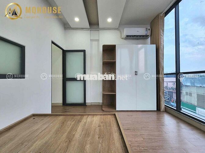 1PN ban công tách bếp, máy giặt riêng, full nội thất, gần Đầm Sen