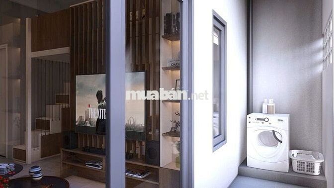 Căn hộ 2PN full nội thất chỉ 20p tới nhà ga T3 mới xây 55m2