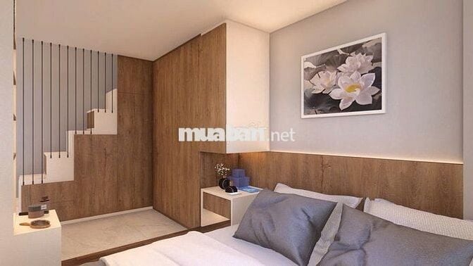 Căn hộ 2PN full nội thất chỉ 20p tới nhà ga T3 mới xây 55m2