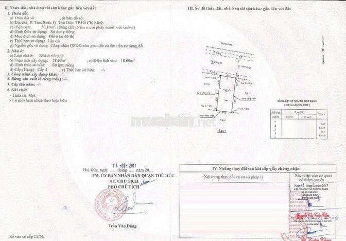 Bán đất Tam Bình Thủ Đức - KDC Vạn Xuân - Hẻm nhựa 7m Văn minh an ninh