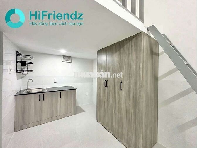 Duplex cửa sổ trời full nt nằm ngay Đại Học Nguyễn Tất Thành
