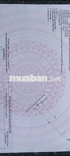 Bán đất ở hoàn toàn 168m2 kiệt 5m thảm nhựa Hoàng Văn Thái
