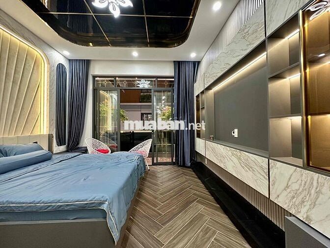 NHÀ ĐẸP MÊ LY ĐẦY ĐỦ CÔNG NĂNG XE HƠI NGỦ TRONG NHÀ