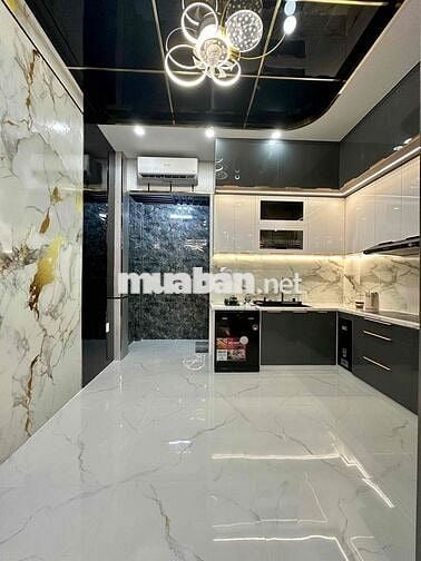 NHÀ ĐẸP MÊ LY ĐẦY ĐỦ CÔNG NĂNG XE HƠI NGỦ TRONG NHÀ