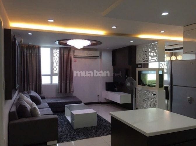Chung cư Screc , Trường Sa,Q3:Giá 13tr/th,85m2-2p ngủ có NT