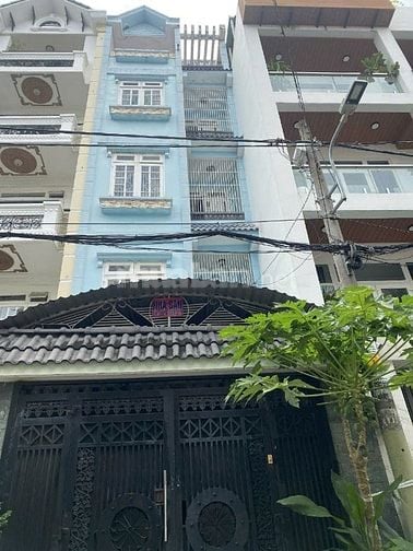 Bán nhà mặt tiền đường 6m 496/1/10 dương quảng hàm p6 gv hcm··