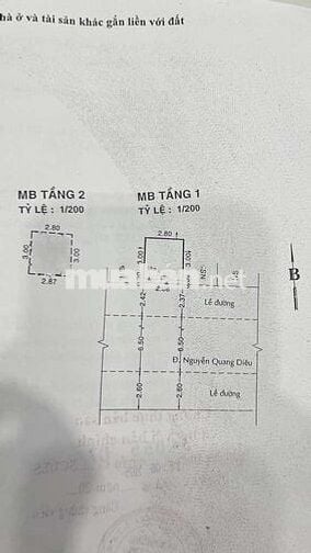 MTKD 2 TẦNG MỚI XÂY NGUYỄN QUANG DIÊU TÂN PHÚ GIÁ 2,44 TỶ TL