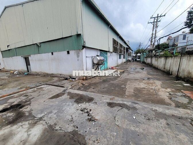 MẶT BẰNG-KHO XƯỞNG 1980m2-ĐƯỜNG CONTAINER, P.ĐÔNG HƯNG THUẬN, Q.12