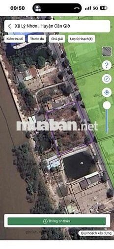 Bán Lô Đất Mặt Tiền Dương Vạn Hạnh 45m x 40m Lý Nhơn huyện Càn Giờ