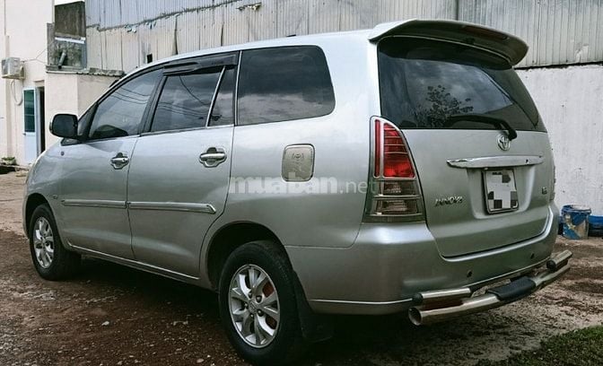 Bán rẻ TOYOTA INNOVA G XỊN 2008 cam kết không KD DV taxi. zin độ full 
