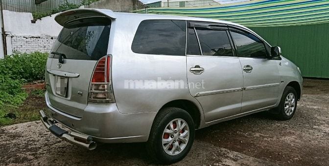 Bán rẻ TOYOTA INNOVA G XỊN 2008 cam kết không KD DV taxi. zin độ full 