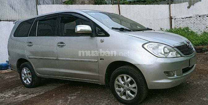 Bán rẻ TOYOTA INNOVA G XỊN 2008 cam kết không KD DV taxi. zin độ full 