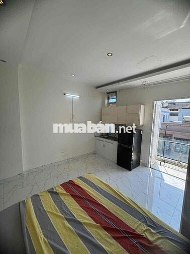 Phòng studio bancol full nội thất ngay đại học VLU