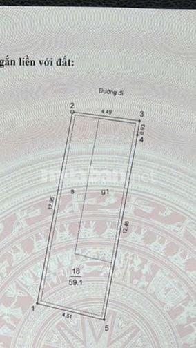 nhà phố Nguyễn Đức Cảnh, 59m2 x 5 Tầng, MT 4,5m,có thang máy, 18,5 tỷ