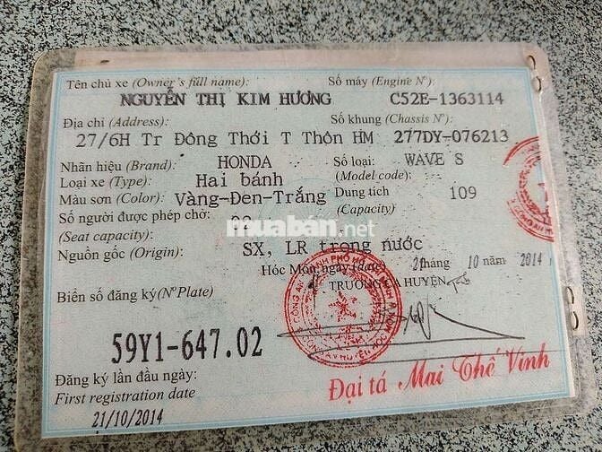 Mua xe mới cho nên cần bán.
