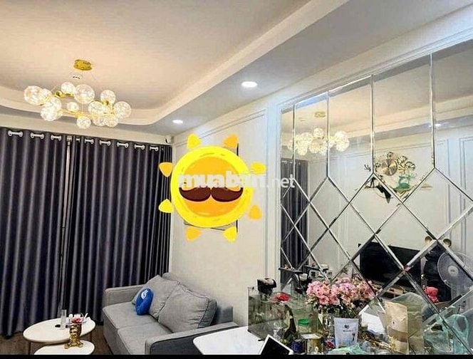Căn hộ 2PN, có nội thất tại Topaz City, kế Parc Mall quận 8