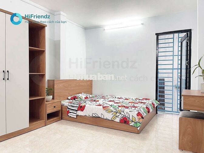 CHDV FULL NỘI THẤT CỬA SỔ BANCOL NGAY CẦU BÔNG TIỆN ĐI QUẬN 1, QUẬN 3