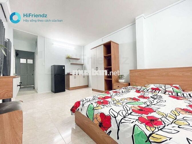 CHDV FULL NỘI THẤT CỬA SỔ BANCOL NGAY CẦU BÔNG TIỆN ĐI QUẬN 1, QUẬN 3