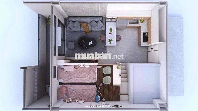 Căn hộ Bee home gần KCN Xuyên Á ngay mặt tiền 824