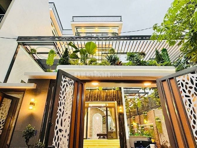 🏡 Bán Biệt Thự Gò Vấp - Siêu VIP - 3 Lầu Thang Máy - Sân Xe Hơi 