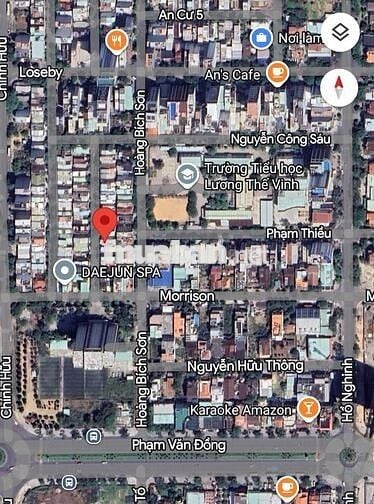 BÁN ĐẤT MT AN CƯ 4 SÁT MORISON GẦN BIỄN