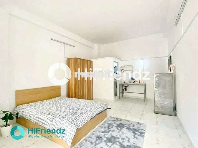 Căn hộ dịch vụ + 25m2 + 1PN + Trần Văn Kiểu,Quận 6