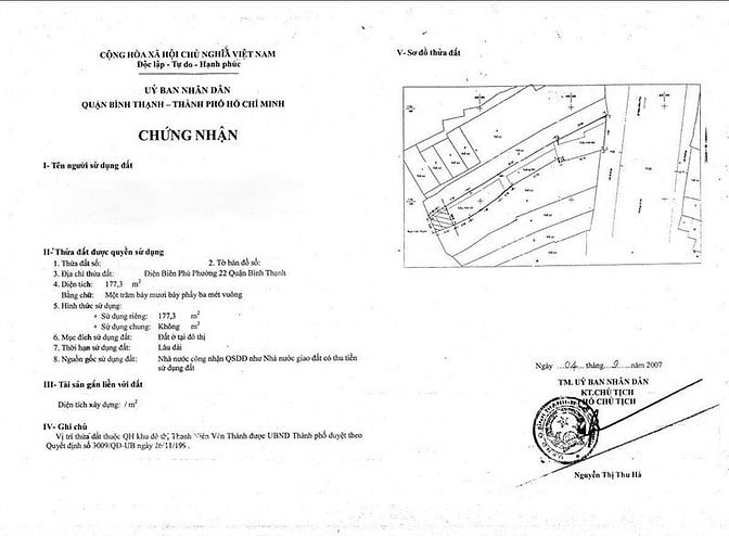  Bán đất Đường Điện Biên Phủ,  Bình Thạnh, 389,6m², ngang 14,9m