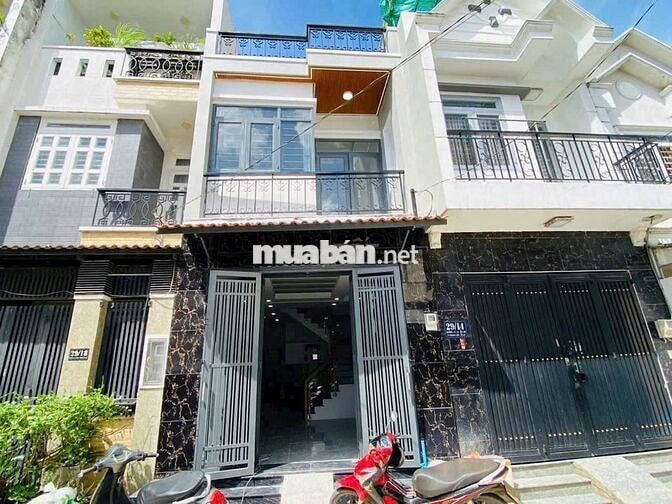 Nhà hẻm Ô tô ngay Ngã Tư Ga,Qua Gò vấp 5 phút