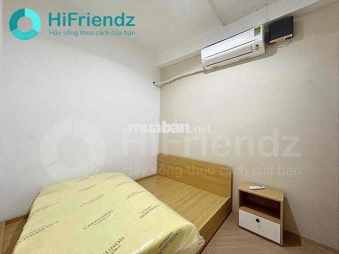 Cho thuê căn hộ 2PN Ban công, Máy giặt riêng Q1 gần chợ Bến Thành