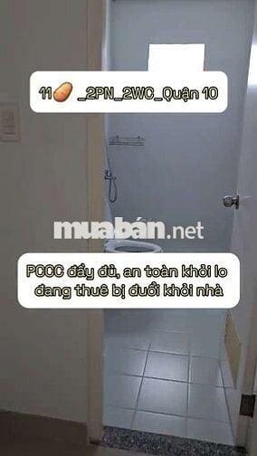 Chung Cư Thoáng Mát 2PN Nguyễn Giản Thanh Quận 10