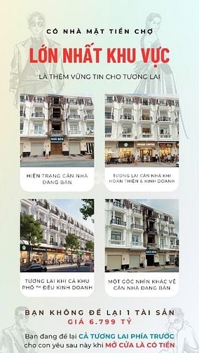 NHÀ PHỐ THƯƠNG MẠI 1 TRỆT 3 LẦU MẶT TIỀN CỔNG CHỢ CÁI VỒN  PHƯỜNG CÁI 