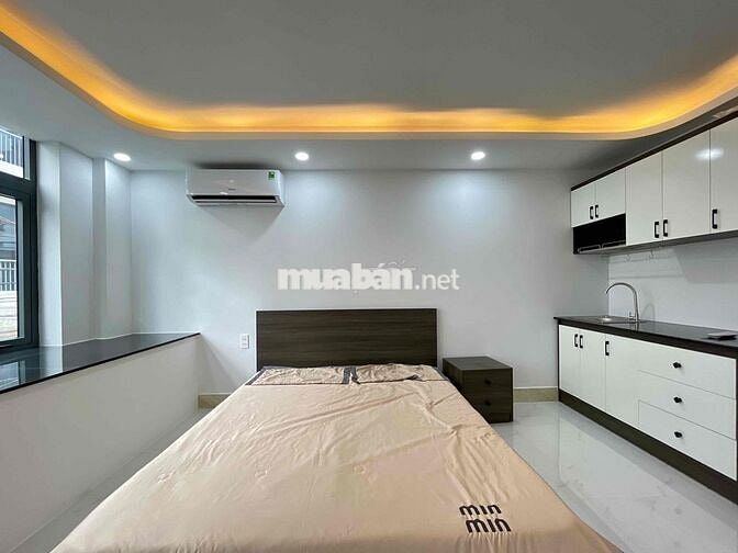 Căn hộ cho thuê mới xây gần 30m2 full nội thất ngay Gò Vấp