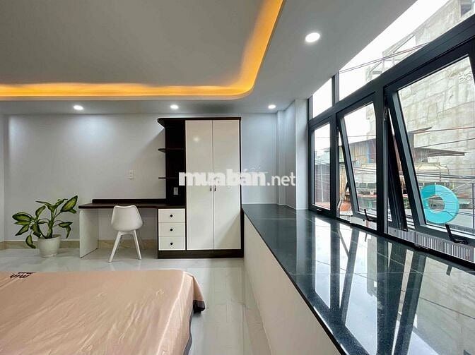 Căn hộ cho thuê mới xây gần 30m2 full nội thất ngay Gò Vấp
