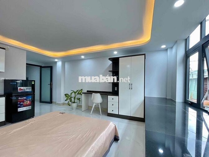 Căn hộ cho thuê mới xây gần 30m2 full nội thất ngay Gò Vấp