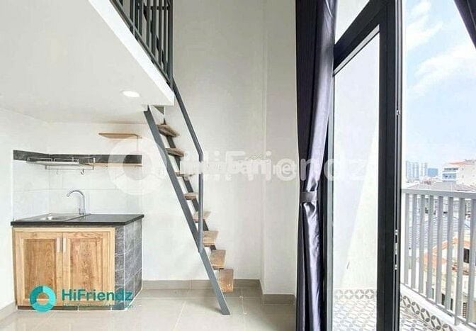 DUPLEX BAN CÔNG GẦN LÂM VĂN BỀN PHÒNG MỚI SIÊU ĐẸP GIÁ CỰC RẺ