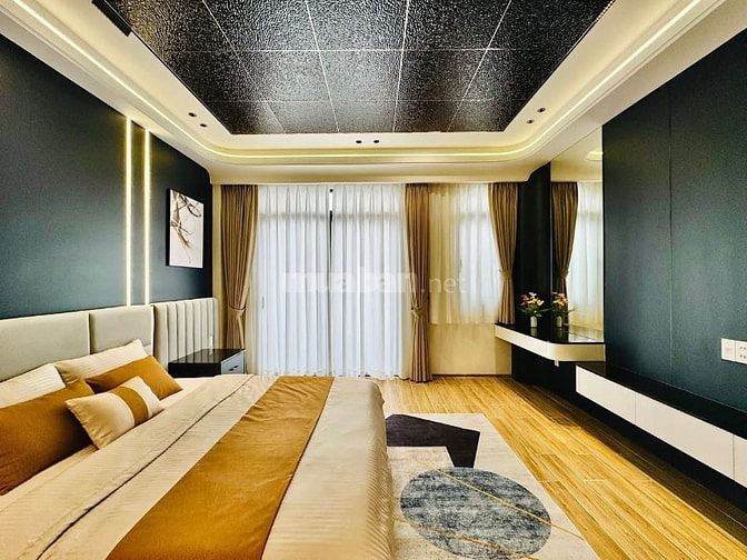 ⭐️Siêu phẩm 5 Lầu tuyệt đẹp THANG MÁY CAO CẤP hẻm xe hơi 6m Lê Văn Thọ