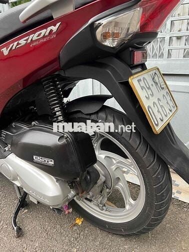 Honda Vision2017 Đỏ đô, khoá SMK.đẹp,zin.9chủ q11.
