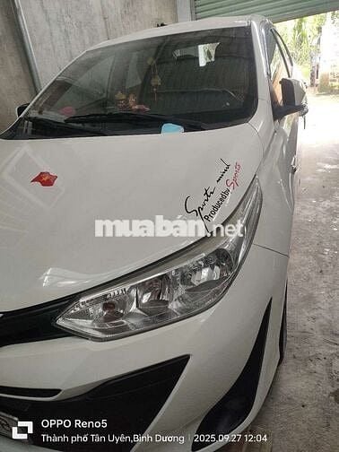 Toyota Vios 1.5G CVT 2019 Trắng Sedan