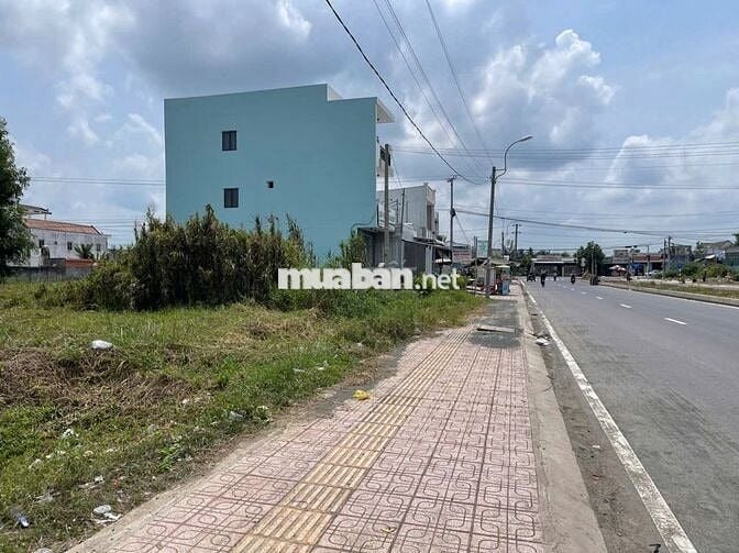 Đất mặt tiền đường vào khu công nghiệp bình minh