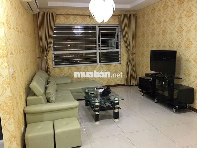 Cho thuê CH 90m2 2PN đủ đồ đẹp tại Golden Palace, Mễ Trì giá 15,5tr/th