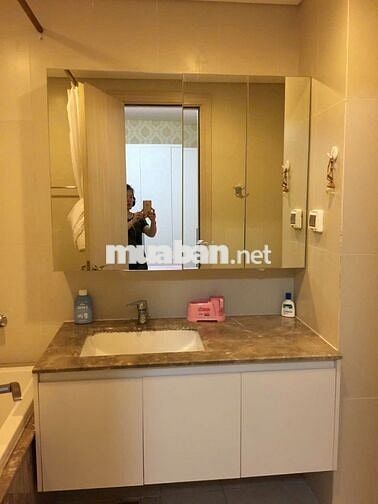 Cho thuê CH 90m2 2PN đủ đồ đẹp tại Golden Palace, Mễ Trì giá 15,5tr/th