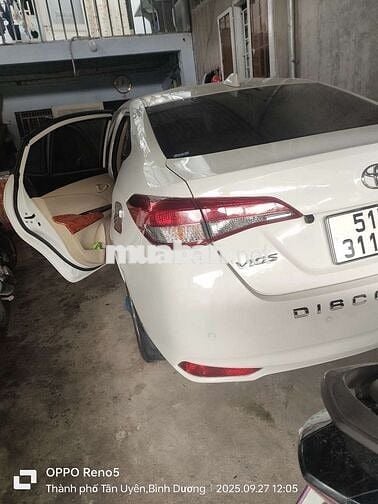 Toyota Vios 1.5G CVT 2019 Trắng Sedan