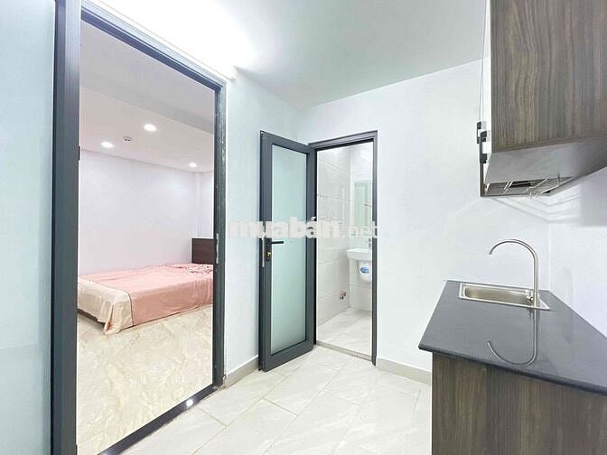Căn hộ tách bếp 1PN mới xây gần 30m2 full nội thất ngay Gò Vấp