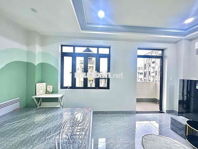 Chung cư mini mới giá rẻ 1PN ban công giáp quận 1, quận 2, phú nhuận.